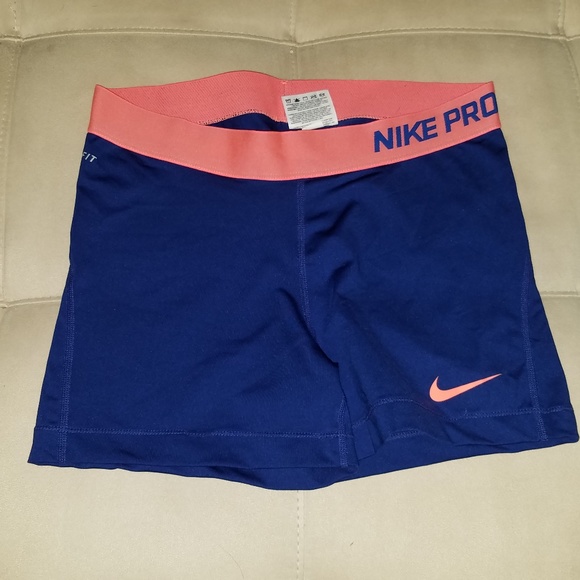 Nike Pro Dri-Fit Workout Spandex Booty Shorts - Picture 1 of 3